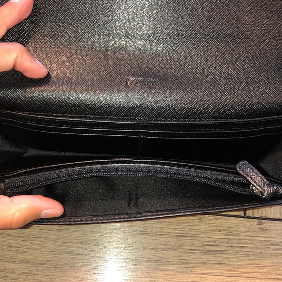Coach black leather wallet - Picture 7 of 9
